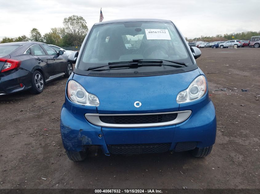 2008 Smart Fortwo Passion/Pure VIN: WMEEJ31X88K163898 Lot: 40567532