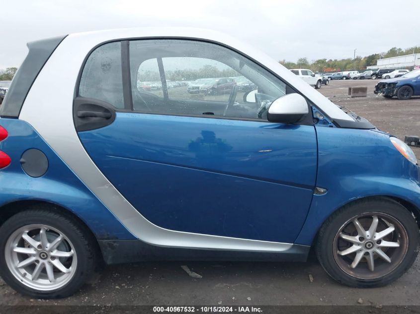 2008 Smart Fortwo Passion/Pure VIN: WMEEJ31X88K163898 Lot: 40567532