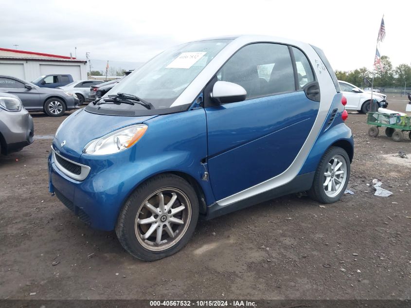 2008 Smart Fortwo Passion/Pure VIN: WMEEJ31X88K163898 Lot: 40567532