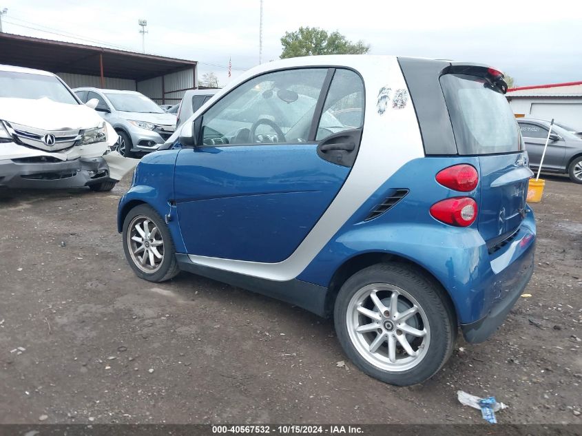 2008 Smart Fortwo Passion/Pure VIN: WMEEJ31X88K163898 Lot: 40567532