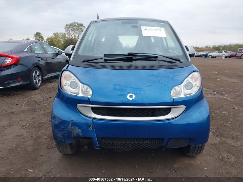 2008 Smart Fortwo Passion/Pure VIN: WMEEJ31X88K163898 Lot: 40567532