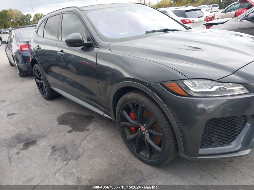 2020 Jaguar F-Pace Svr P550 Awd Automatic VIN: SADCZ2EE1LA656813 Lot: 40567555