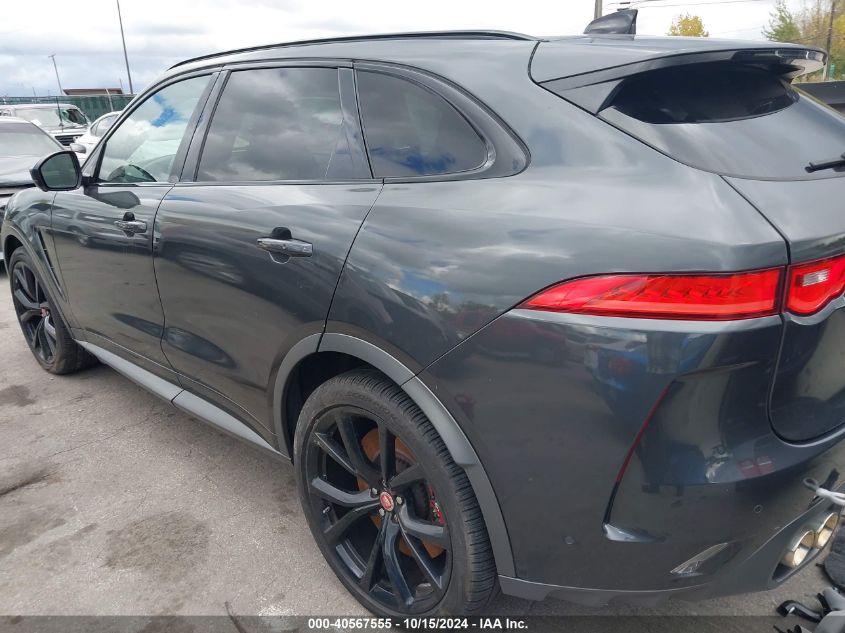 2020 Jaguar F-Pace Svr P550 Awd Automatic VIN: SADCZ2EE1LA656813 Lot: 40567555