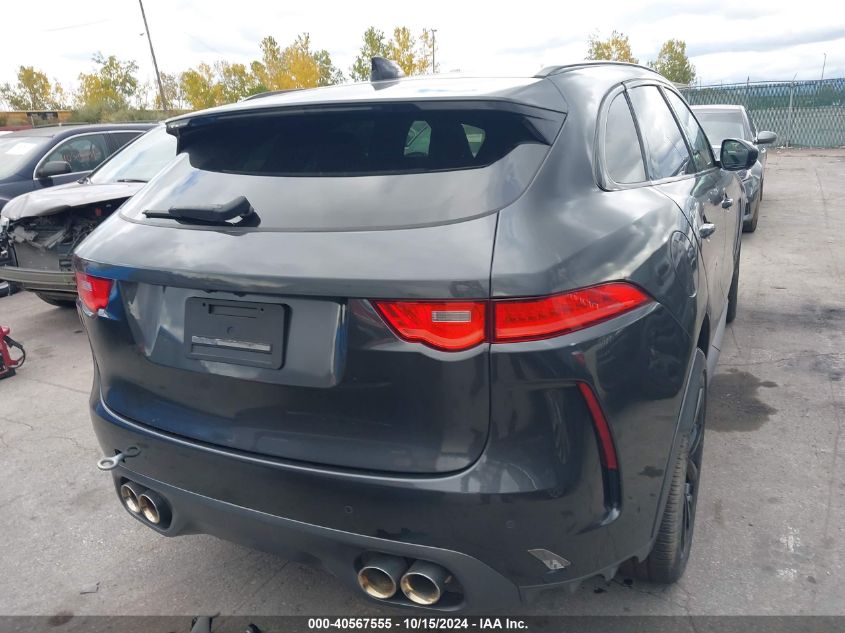 2020 Jaguar F-Pace Svr P550 Awd Automatic VIN: SADCZ2EE1LA656813 Lot: 40567555