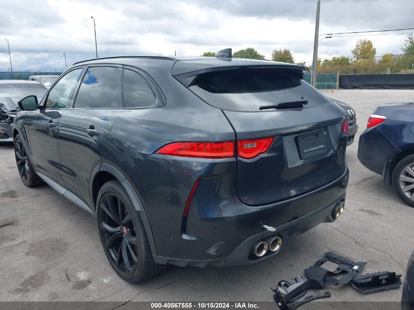 2020 Jaguar F-Pace Svr P550 Awd Automatic VIN: SADCZ2EE1LA656813 Lot: 40567555