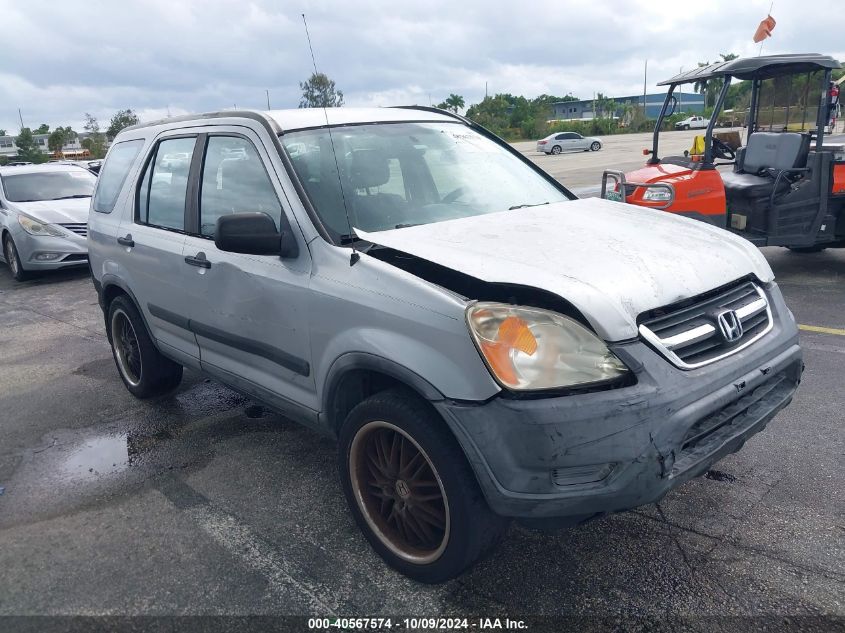 2004 Honda Cr-V Lx VIN: SHSRD68404U200284 Lot: 40567574