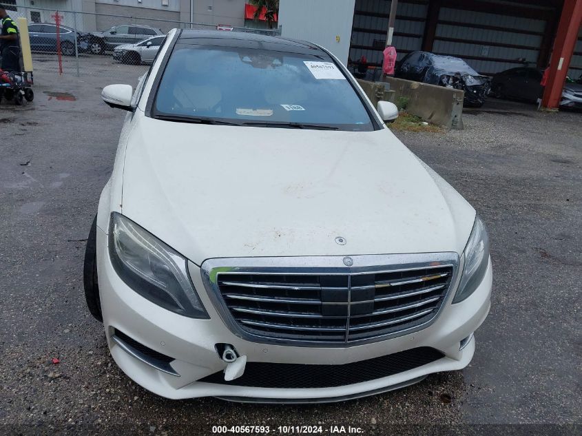 2014 Mercedes-Benz S 550 VIN: WDDUG8CB9EA020117 Lot: 40567593