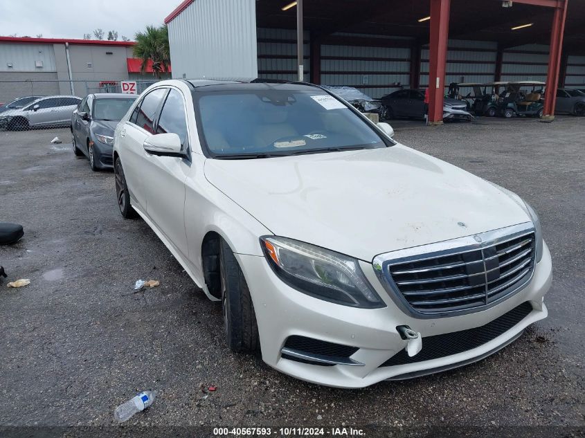 2014 Mercedes-Benz S 550 VIN: WDDUG8CB9EA020117 Lot: 40567593