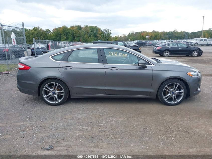 2013 FORD FUSION TITANIUM - 3FA6P0K92DR320420