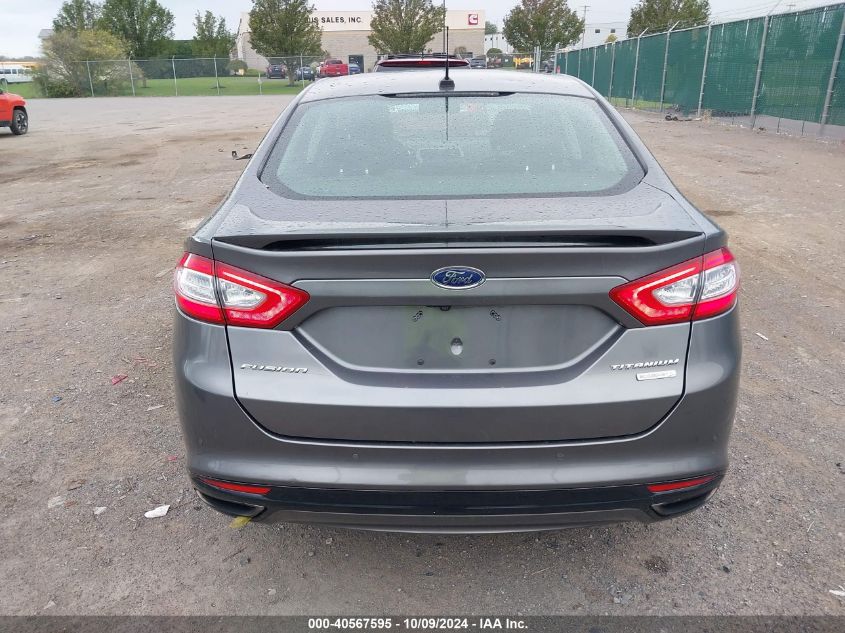 2013 FORD FUSION TITANIUM - 3FA6P0K92DR320420