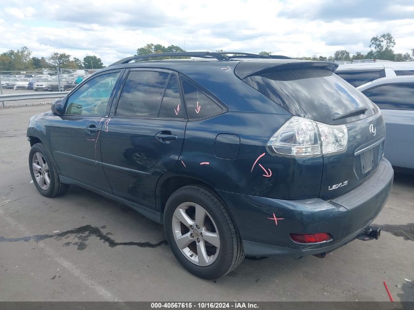2007 Lexus Rx 350 VIN: JTJGK31U070008408 Lot: 40567615