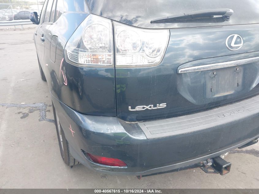 2007 Lexus Rx 350 VIN: JTJGK31U070008408 Lot: 40567615