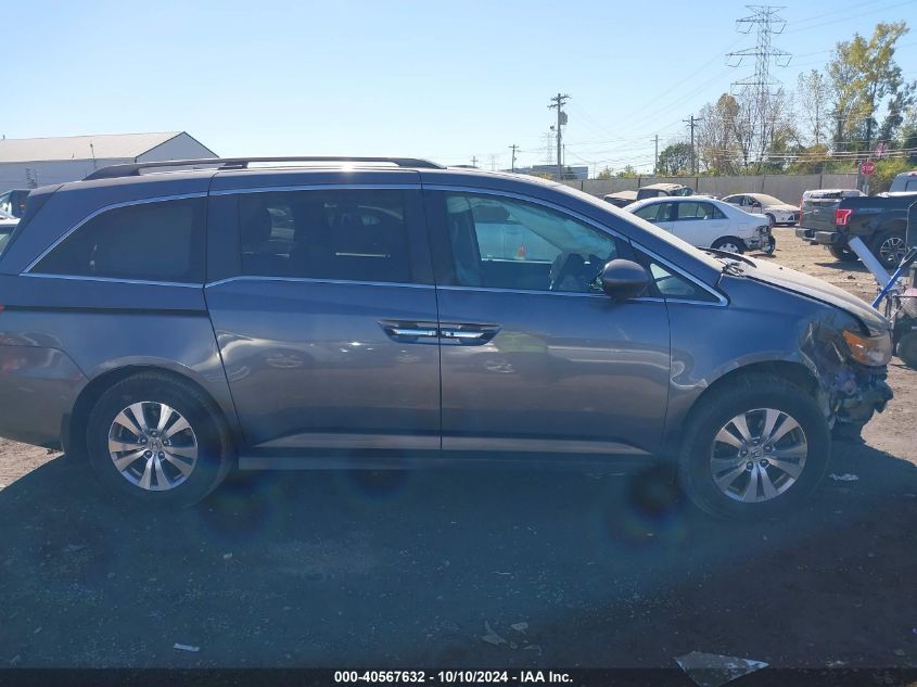 5FNRL5H69EB066527 2014 Honda Odyssey Ex-L