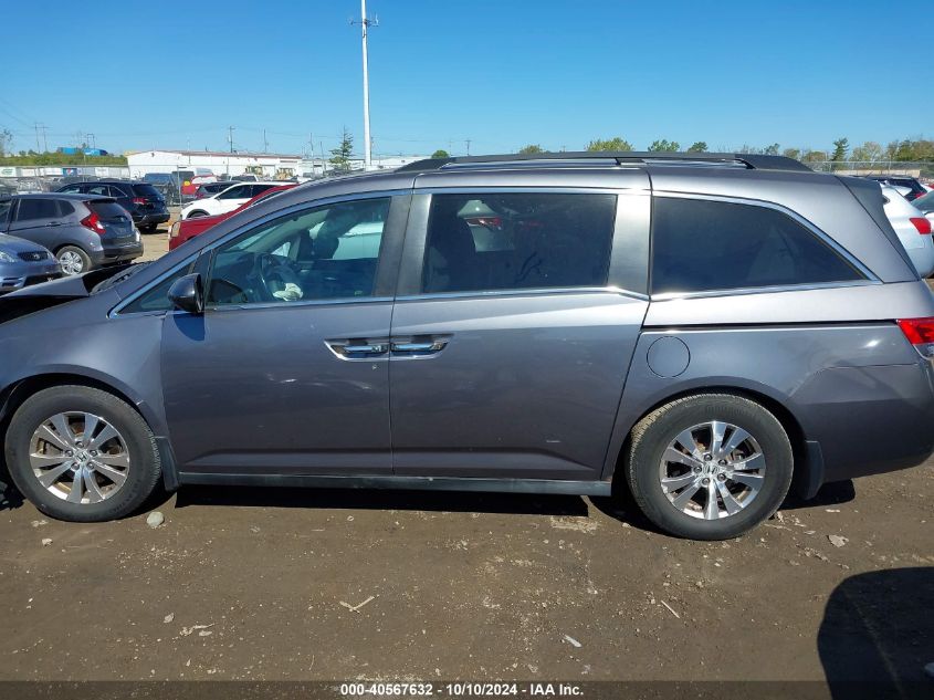 5FNRL5H69EB066527 2014 Honda Odyssey Ex-L