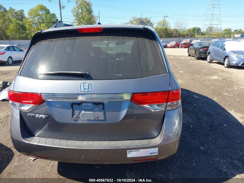 5FNRL5H69EB066527 2014 Honda Odyssey Ex-L