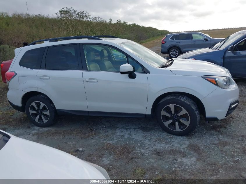 2018 Subaru Forester 2.5I Limited VIN: JF2SJAJC1JH463693 Lot: 40567634