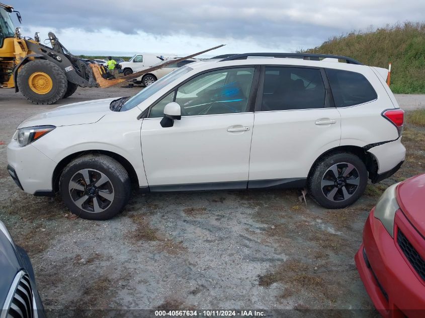 2018 Subaru Forester 2.5I Limited VIN: JF2SJAJC1JH463693 Lot: 40567634