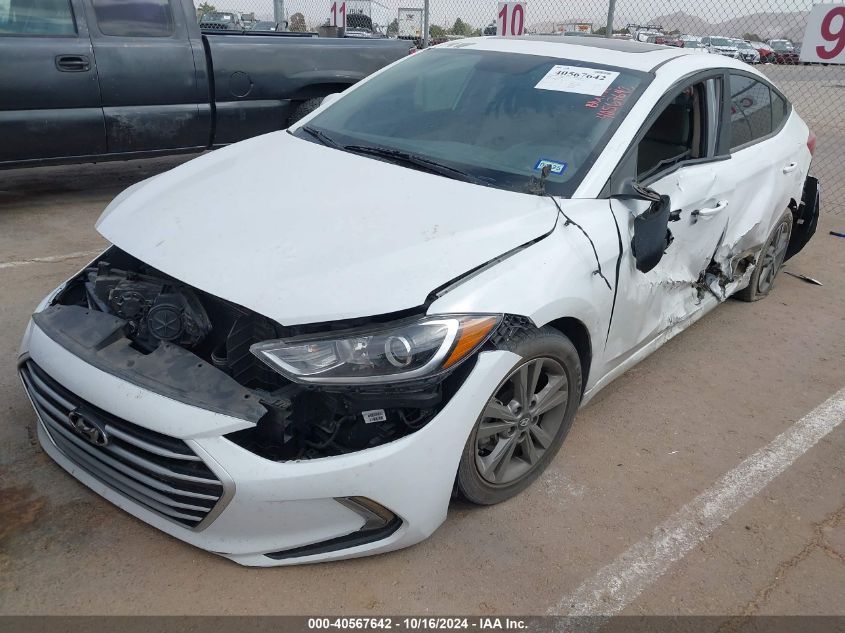 VIN 5NPD84LFXJH297624 2018 Hyundai Elantra, Value E... no.2