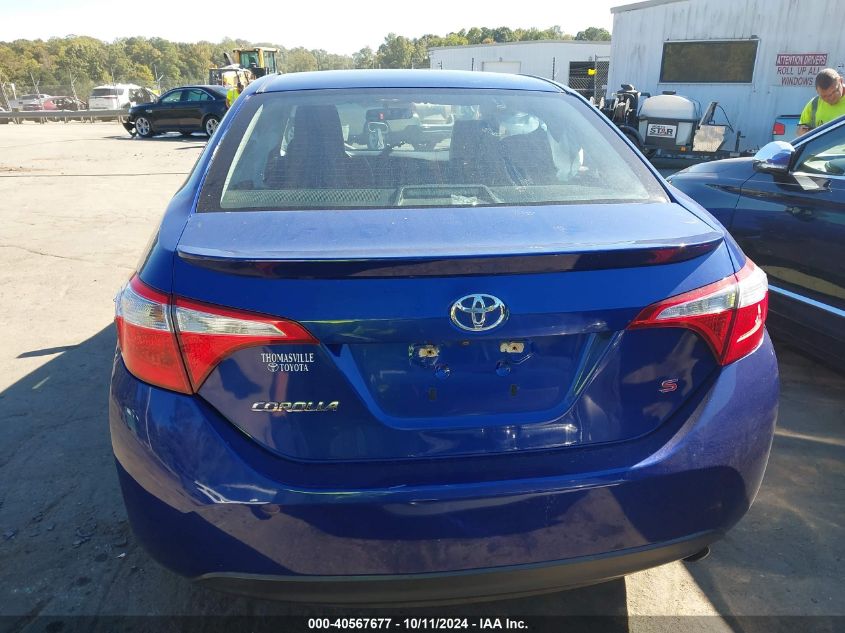 2015 Toyota Corolla S Plus VIN: 5YFBURHE2FP354294 Lot: 40567677