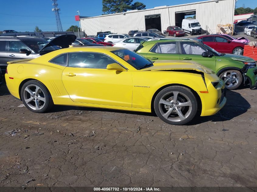 2014 Chevrolet Camaro 2Lt VIN: 2G1FC1E32E9268838 Lot: 40567702