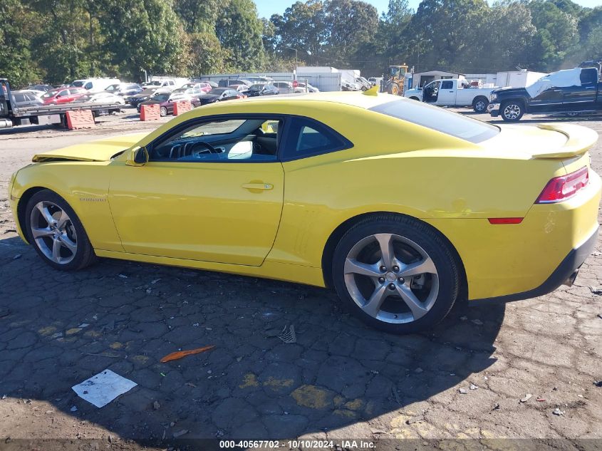 2014 Chevrolet Camaro 2Lt VIN: 2G1FC1E32E9268838 Lot: 40567702