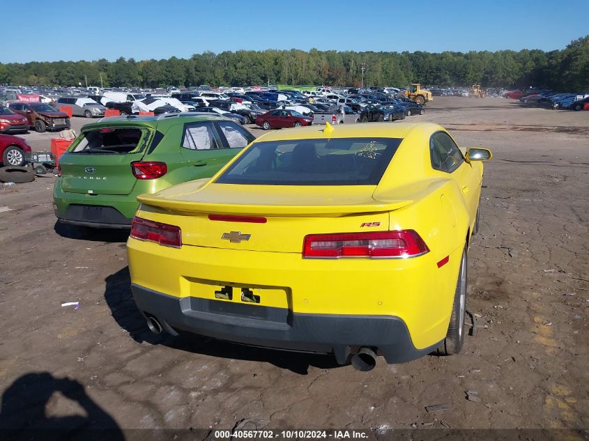 2014 Chevrolet Camaro 2Lt VIN: 2G1FC1E32E9268838 Lot: 40567702