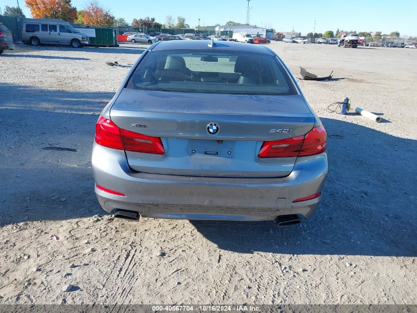 2018 BMW 540I xDrive VIN: WBAJE7C53JWD53224 Lot: 40567704