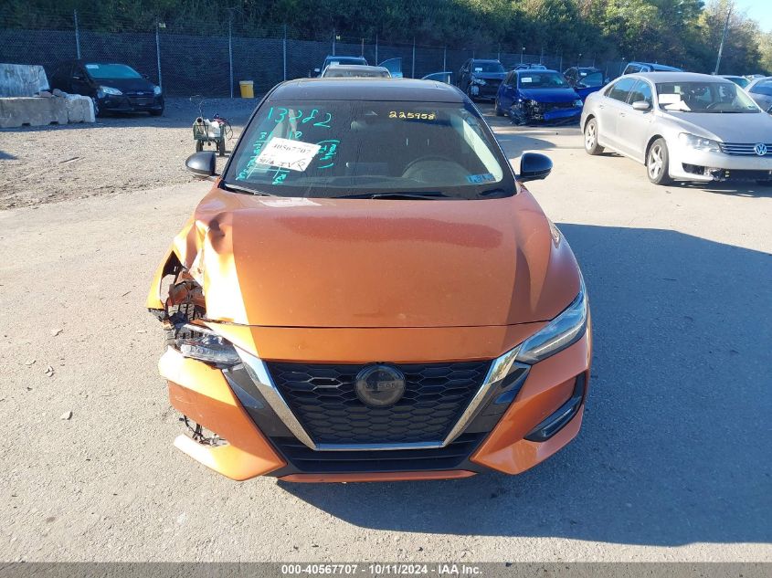 2022 Nissan Sentra Sr Xtronic Cvt VIN: 3N1AB8DV2NY225958 Lot: 40567707