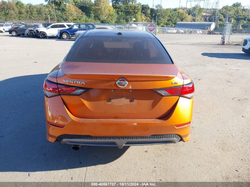 2022 Nissan Sentra Sr Xtronic Cvt VIN: 3N1AB8DV2NY225958 Lot: 40567707