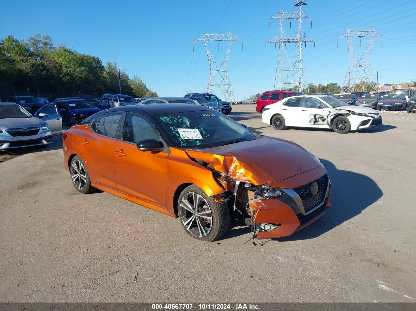 3N1AB8DV2NY225958 2022 Nissan Sentra Sr