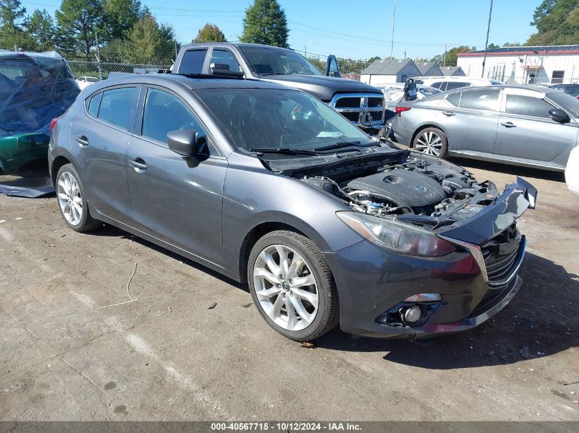 2015 MAZDA MAZDA3 S TOURING - JM1BM1L34F1233293