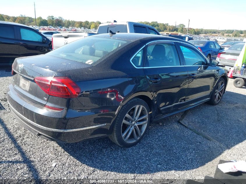 2017 VOLKSWAGEN PASSAT 1.8T R-LINE - 1VWDT7A39HC010477