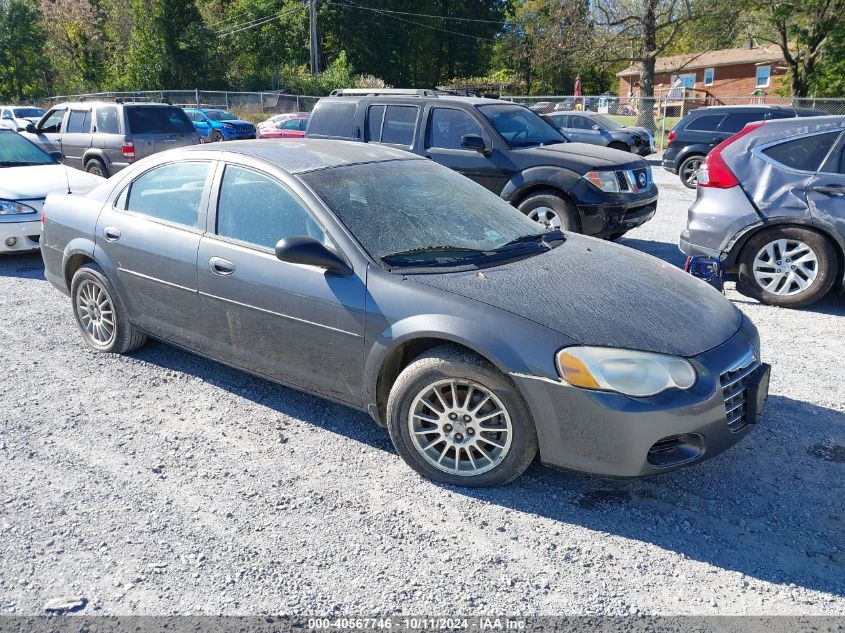 1C3EL56R34N318496 2004 Chrysler Sebring Lxi