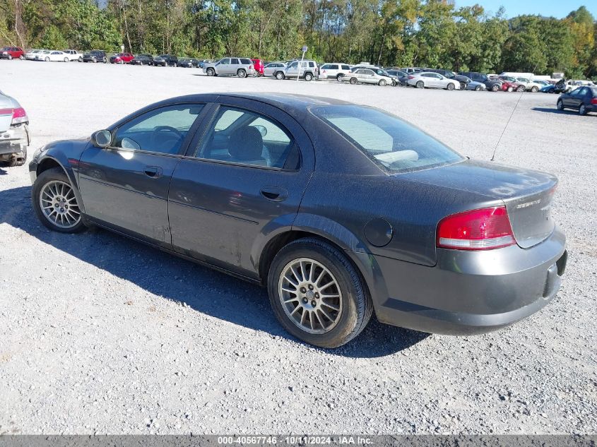 1C3EL56R34N318496 2004 Chrysler Sebring Lxi