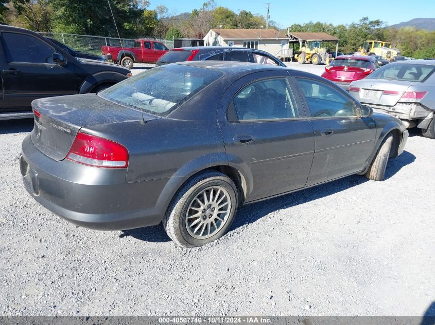 1C3EL56R34N318496 2004 Chrysler Sebring Lxi