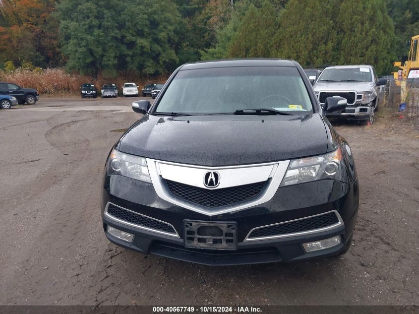 2012 Acura Mdx Technology Package VIN: 2HNYD2H39CH504087 Lot: 40567749