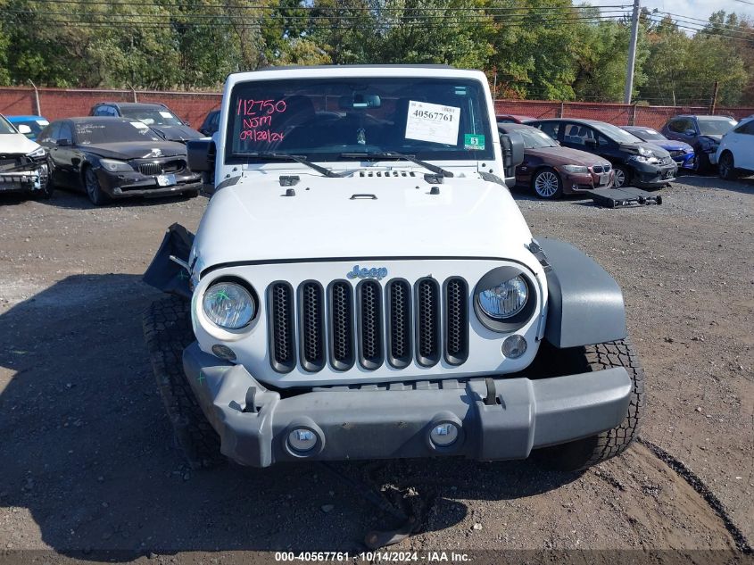 2015 Jeep Wrangler Sport VIN: 1C4AJWAG9FL757499 Lot: 40567761