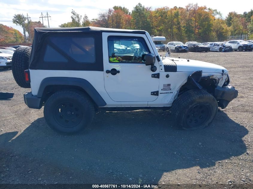 2015 Jeep Wrangler Sport VIN: 1C4AJWAG9FL757499 Lot: 40567761