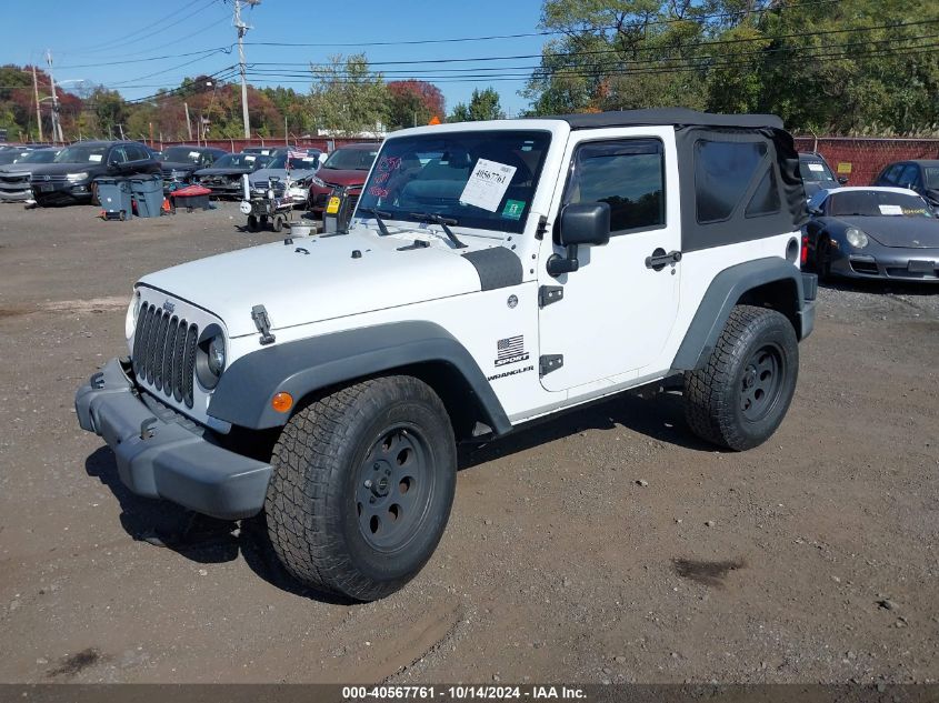 2015 Jeep Wrangler Sport VIN: 1C4AJWAG9FL757499 Lot: 40567761