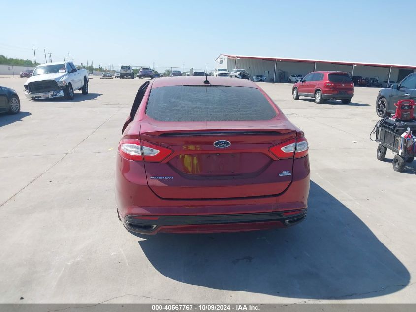 2016 FORD FUSION SE - 3FA6P0H90GR142597