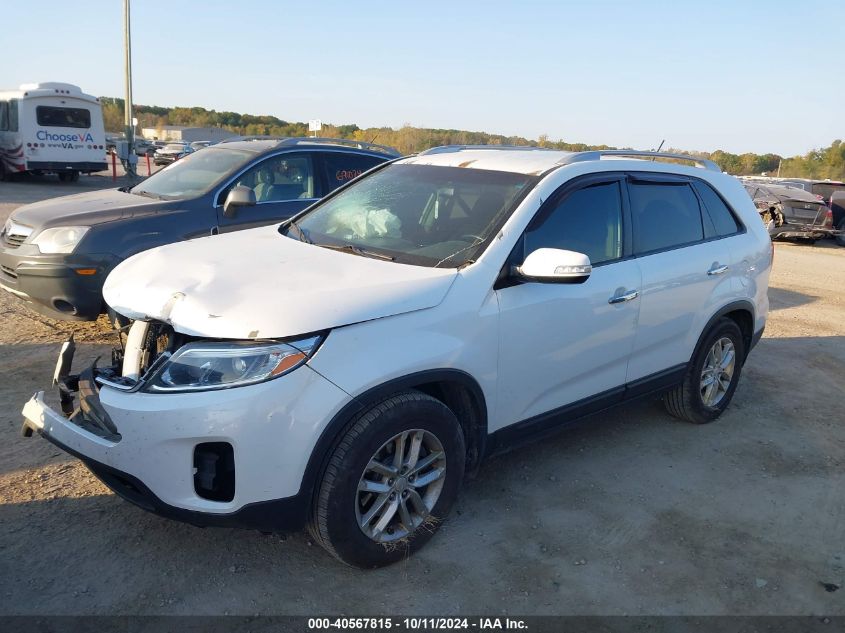 5XYKT3A63EG478838 2014 Kia Sorento Lx