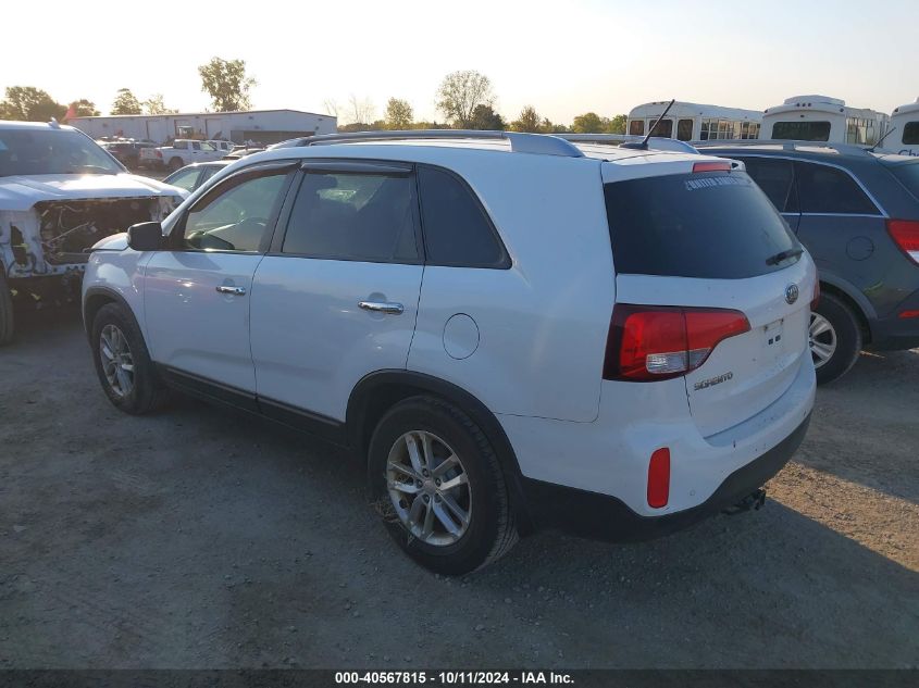 5XYKT3A63EG478838 2014 Kia Sorento Lx