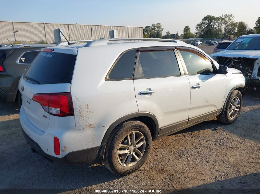 5XYKT3A63EG478838 2014 Kia Sorento Lx