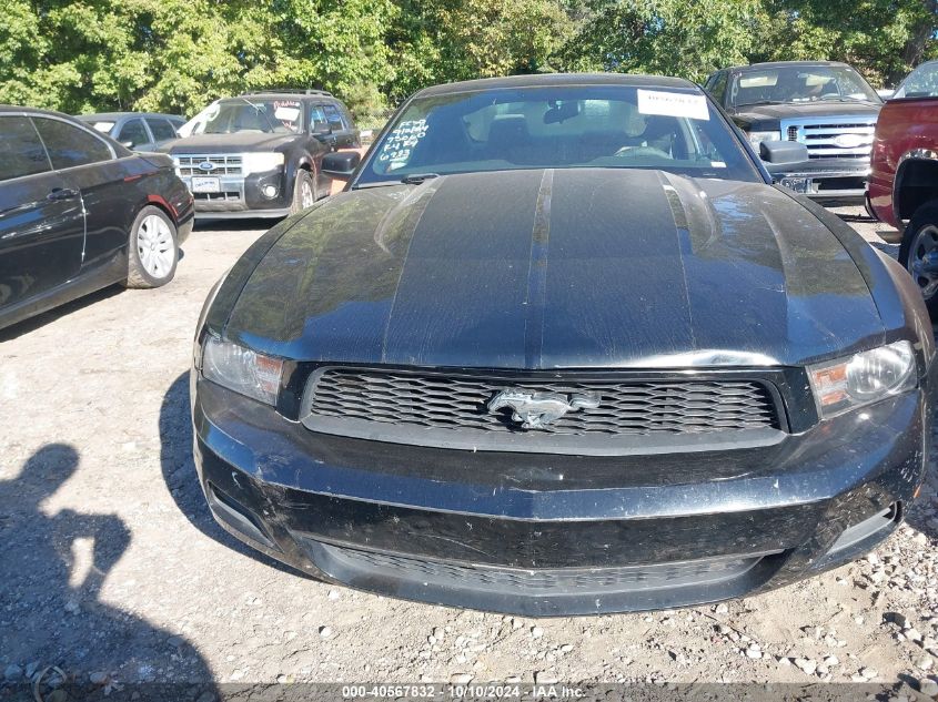 2012 Ford Mustang V6 VIN: 1ZVBP8AM9C5276993 Lot: 40567832