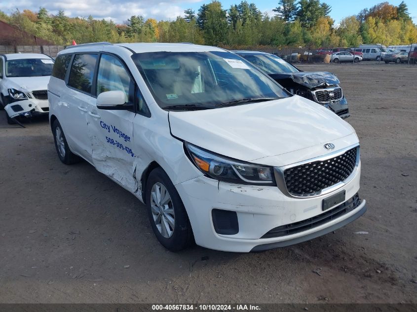 KNDMB5C15G6195226 2016 Kia Sedona Lx