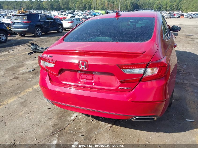 1HGCV1F31KA040446 2019 Honda Accord Sport