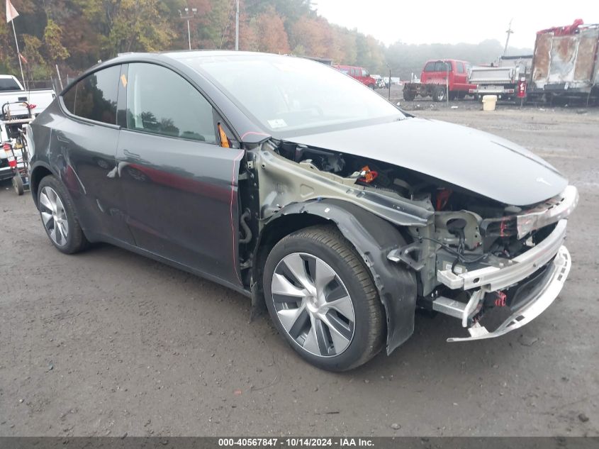 2024 TESLA MODEL Y LONG RANGE DUAL MOTOR ALL-WHEEL DRIVE - 7SAYGDEE4RA226437