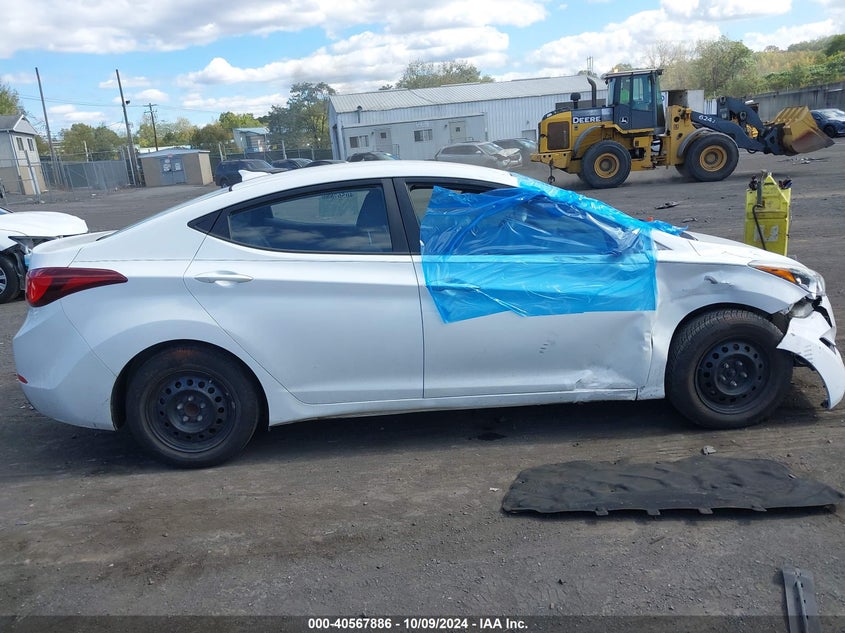 5NPDH4AEXGH756458 2016 Hyundai Elantra Se