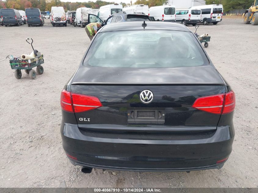 2017 Volkswagen Jetta Gli VIN: 3VW4T7AJ7HM313965 Lot: 40567910