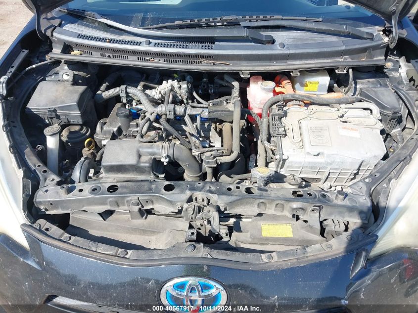 JTDKDTB33C1513280 2012 Toyota Prius C Two